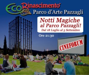 Cineforum parco d'Arte Pazzagli 2020